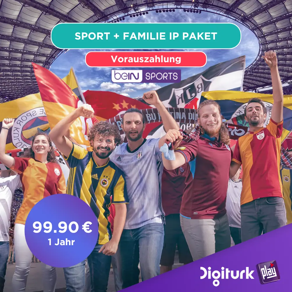 Sport + Familie IP Paket 12 Monate Abo - Vorauszahlung